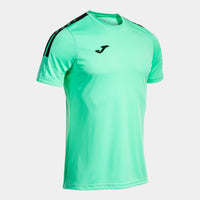 Joma Eco Essential Short Sleeve T-shirt (Adult) - Green Black