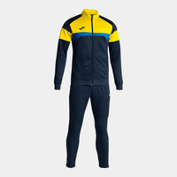 Joma Danubio III Tracksuit (Adult) - Navy Blue Yellow