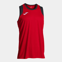 Joma Final Basket III Sleeveless Shirt (Junior) - Red Black