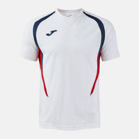 Joma T-championship Short Sleeve T-shirt (Junior) - Dark Navy White