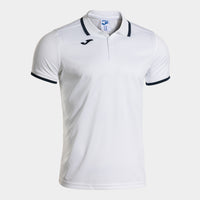 Joma Combi Premium Short Sleeve Polo (Adult) - Navy Blue White