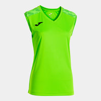 Joma Championship VIII Sleeveless Shirt (Adult) - Fluorescent Green