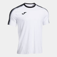 Joma Elite XI Short Sleeve T-shirt (Adult) - White Black