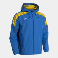 Joma Champions VIII Raincoat (Adult) - Royal Blue Yellow