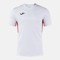 Joma Winner IV Short Sleeve T-shirt (Adult) - White Red