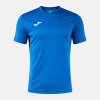 Joma Winner IV Short Sleeve T-shirt (Junior) - Royal Blue Black
