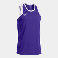 Joma Final Basket III Sleeveless Shirt (Junior) - Violet White