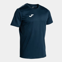 Joma Olimpiada Rugby Short Sleeve T-shirt (Adult) - Navy Blue