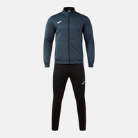 Joma Winner IV Tracksuit (Adult) - Dark Gray Black