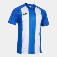 Joma Inter IV Short Sleeve T-shirt (Junior) - Royal Blue White