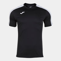 Joma Academy T-shirt M/c (Junior) - Black White