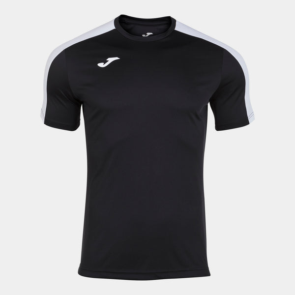 Joma Academy T-shirt M/c (Junior) - Black White