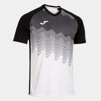 Joma Tiger VI Short Sleeve T-shirt (Junior) - White Black