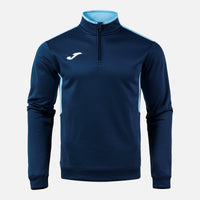 Joma Winner IV Sweatshirt (Adult) - Dark Navy Sky Blue