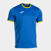 Joma Combi Premium Short Sleeve T-shirt (Junior) - Royal Blue Yellow