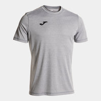 Joma Olimpiada Handball Short Sleeve T-shirt (Adult) - Melange Gray Black