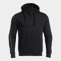Joma Icono Street Zip-up Hoodie (Adult) - Dark Gray Black