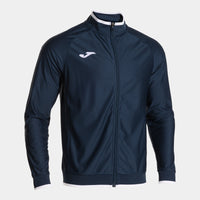 Joma Victory II Full Zip Sweatshirt (Junior) - Dark Navy White