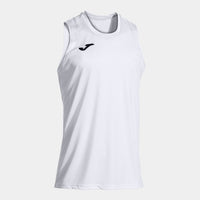 Joma Final Basket III Sleeveless Shirt (Adult) - White