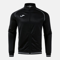 Joma Vintage Eco Retro Full Zip Sweatshirt (Adult) - Black Gray