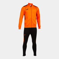 Joma Championship VII Tracksuit (Adult) - Orange Black