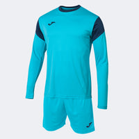 Joma Phoenix Gk Two-piece (Junior) - Fluorescent Turquoise Navy Blue