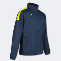 Joma Anorak Trivor (Adult) - Fluorescent Yellow Navy Blue