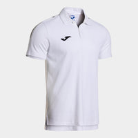 Joma Olimpiada Short Sleeve Polo (Junior) - White