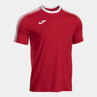 Joma Elite XI Short Sleeve T-shirt (Adult) - Red White