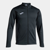Joma Winner III Full Zip Sweatshirt (Adult) - Dark Gray Black