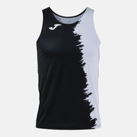 Joma City III Tank Top (Junior) - Black White