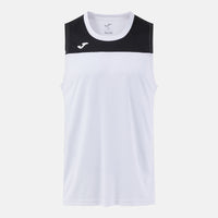 Joma Phoenix III Sleeveless Shirt (Junior) - White Black