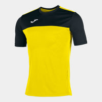 Joma S/s T-shirt Winner (Adult) - Yellow Black