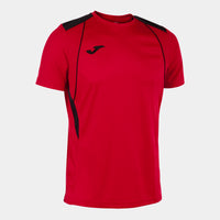 Joma Championship VII Short Sleeve T-shirt (Adult) - Red Black