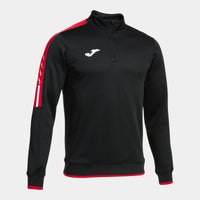 Joma Olimpiada Sweatshirt (Junior) - Black Red