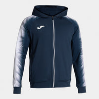 Joma Elite XI Zip-up Hoodie (Adult) - Navy Blue White