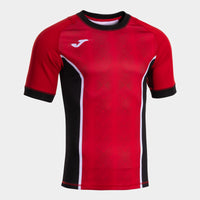 Joma Myskin III Short Sleeve T-shirt (Junior) - Red Black