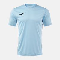 Joma Winner IV Short Sleeve T-shirt (Adult) - Sky Blue White