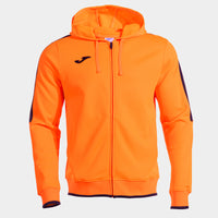 Joma Olimpiada Zip-up Hoodie (Junior) - Orange Black