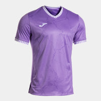 Joma VII Short Sleeve T-shirt (Junior) - Violet White