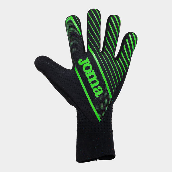 Joma Panther Goalkeeper Gloves (Junior) - Fluorescent Green Black