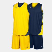 Joma Kansas Two-piece (Adult) - Navy Blue Yellow
