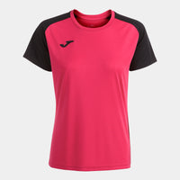 Joma T-shirt Academy IV (Adult) - Fuchsia Black