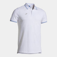 Joma Confort Classic Short Sleeve Polo (Junior) - Royal Blue White