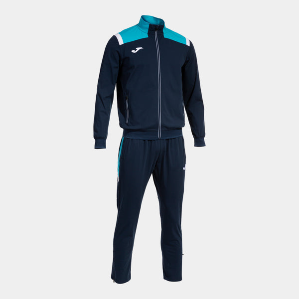Joma Toledo Tracksuit (Junior) - Fluorescent Turquoise Navy Blue