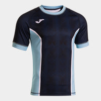 Joma Myskin III Short Sleeve T-shirt (Junior) - Dark Navy Sky Blue