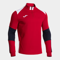 Joma Danubio Sweatshirt (Junior) - Red White