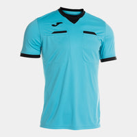 Joma Referee Short Sleeve T-shirt - Fluorescent Turquoise Black