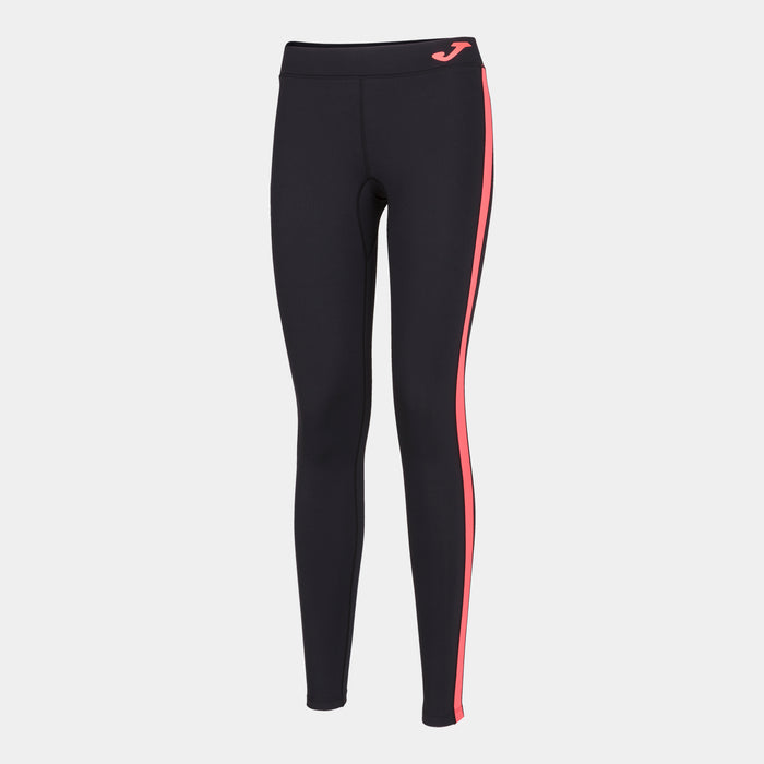 Joma Long Mesh Leggings (Junior) - Black Fluorescent Coral