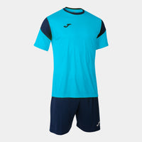Joma Phoenix Two-piece (Adult) - Fluorescent Turquoise Navy Blue